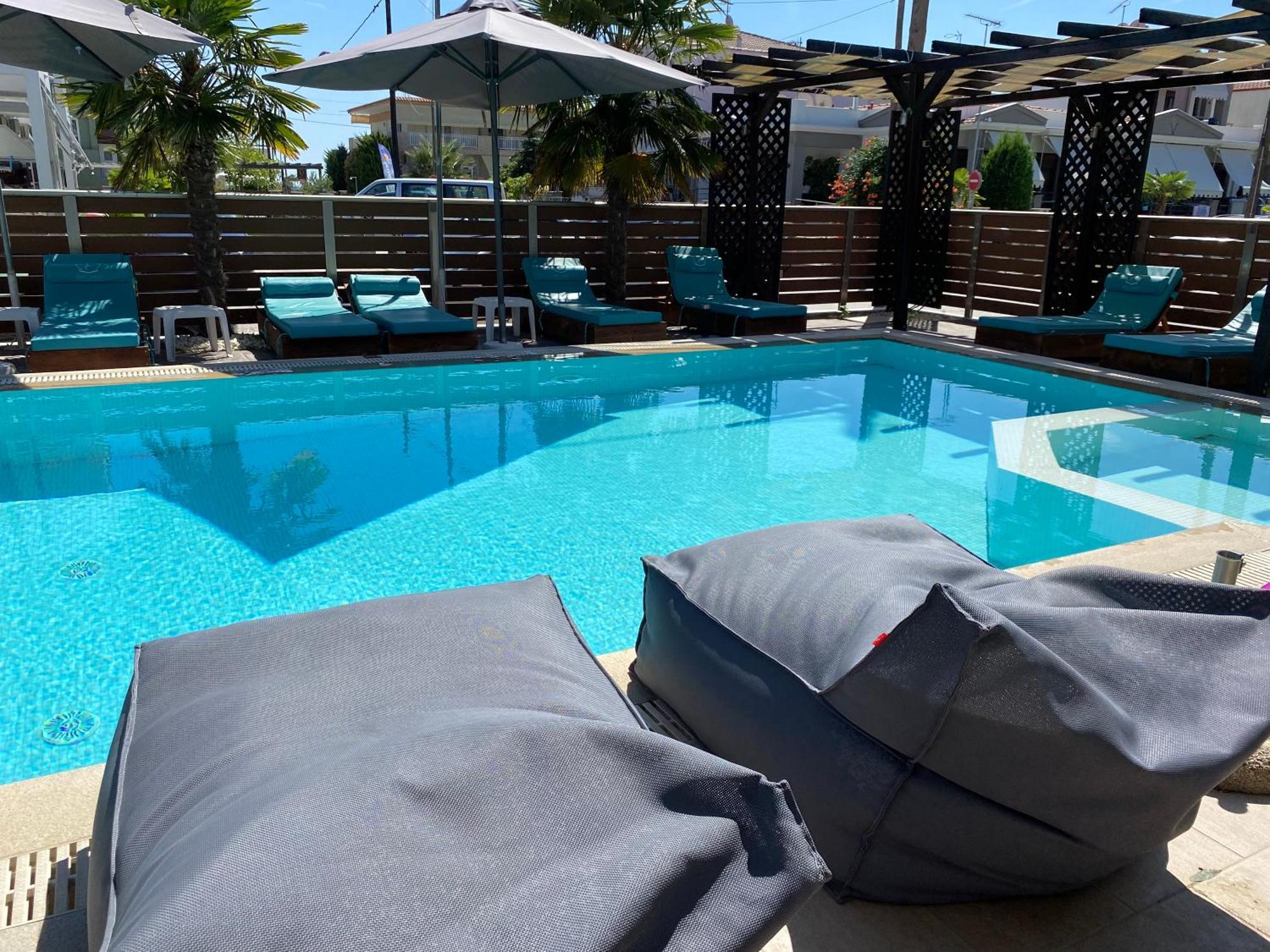 Sea Pearl Luxury Apartments Nea Vrasna Ngoại thất bức ảnh