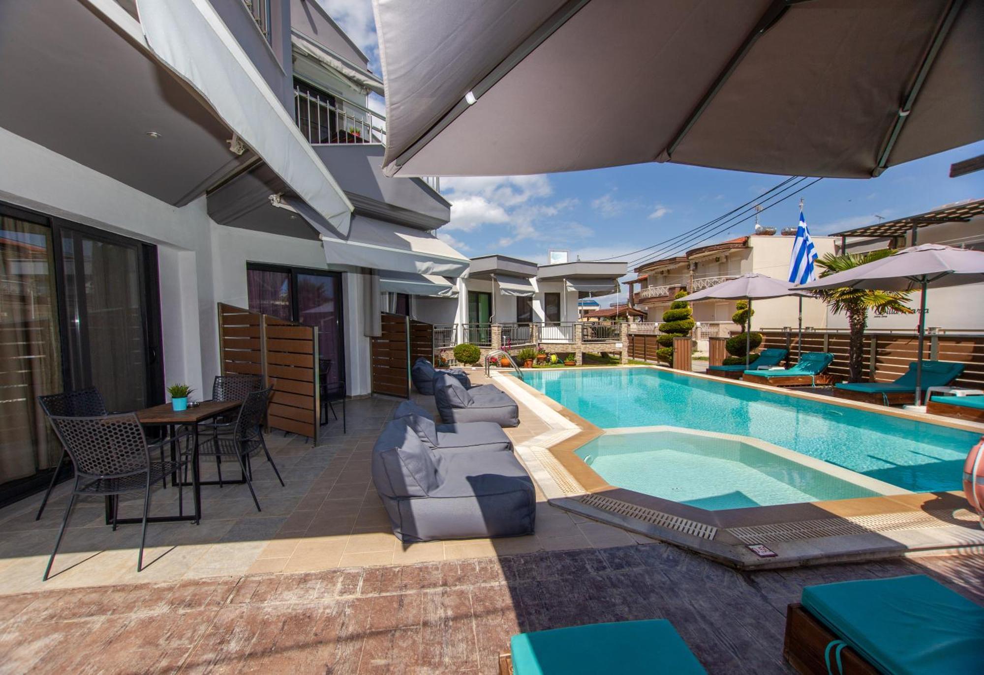 Sea Pearl Luxury Apartments Nea Vrasna Ngoại thất bức ảnh