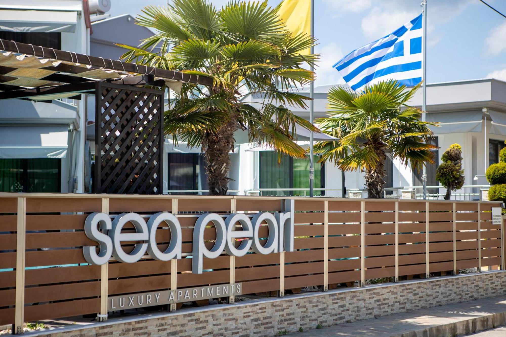 Sea Pearl Luxury Apartments Nea Vrasna Ngoại thất bức ảnh