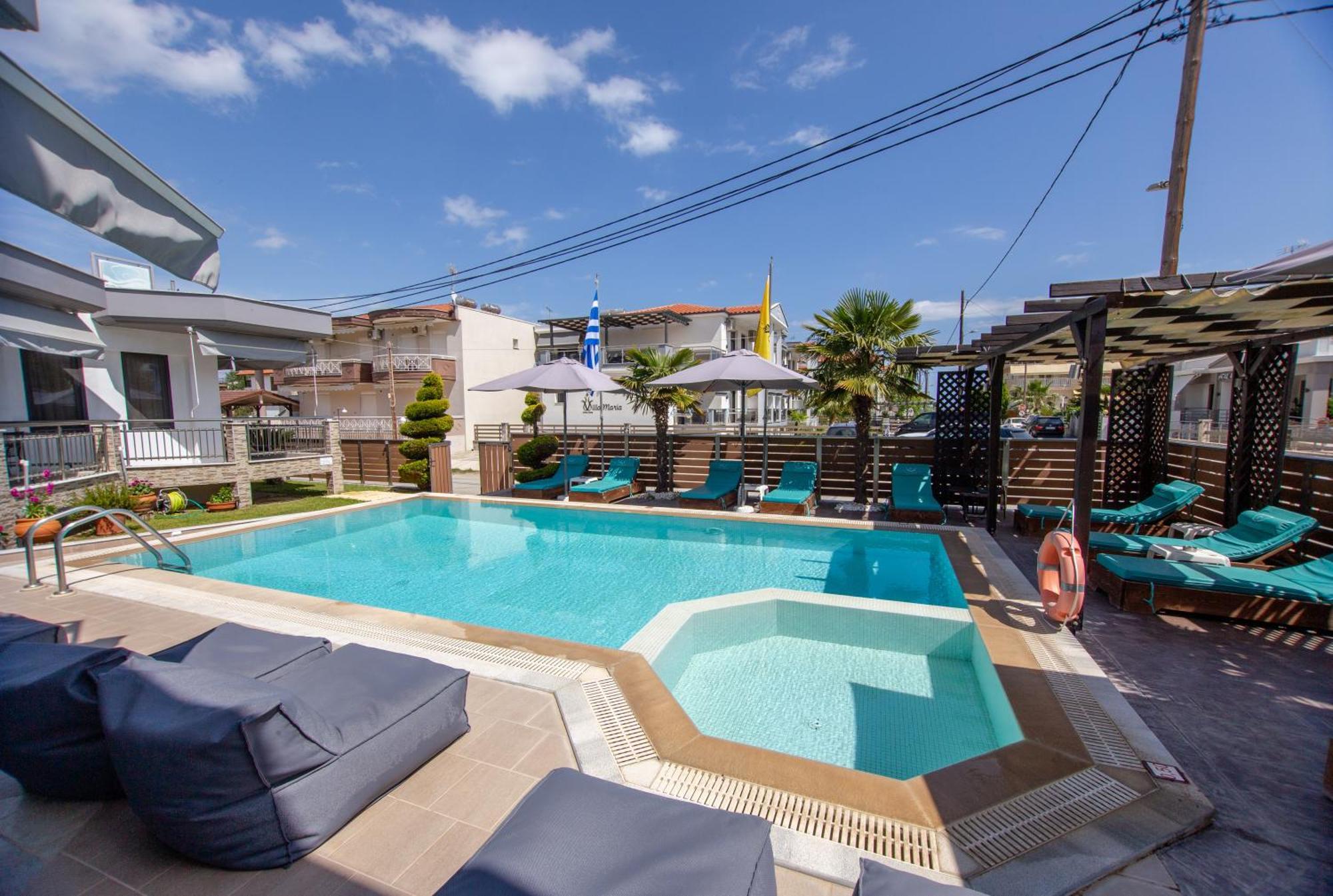Sea Pearl Luxury Apartments Nea Vrasna Ngoại thất bức ảnh