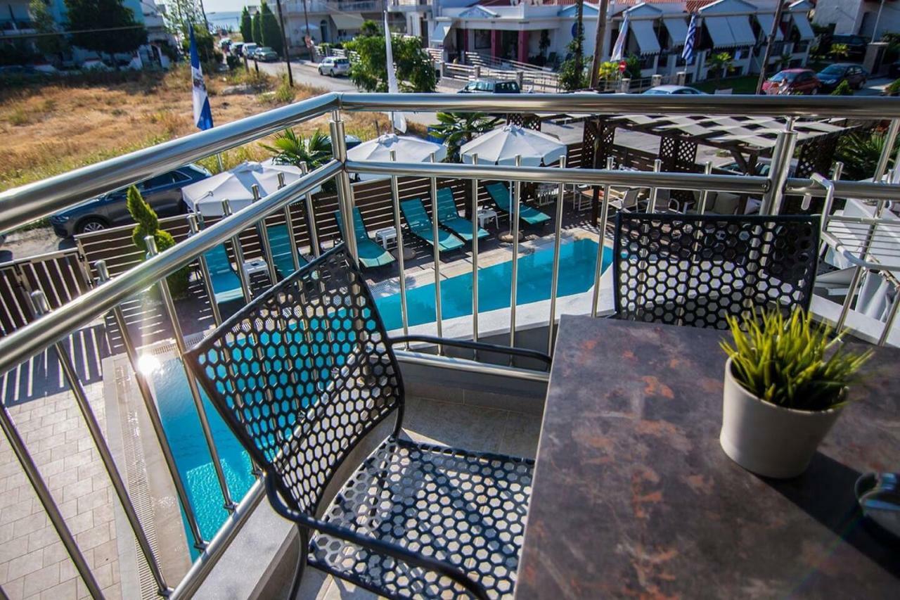 Sea Pearl Luxury Apartments Nea Vrasna Ngoại thất bức ảnh